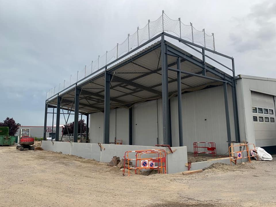 Nouvelle travée structure